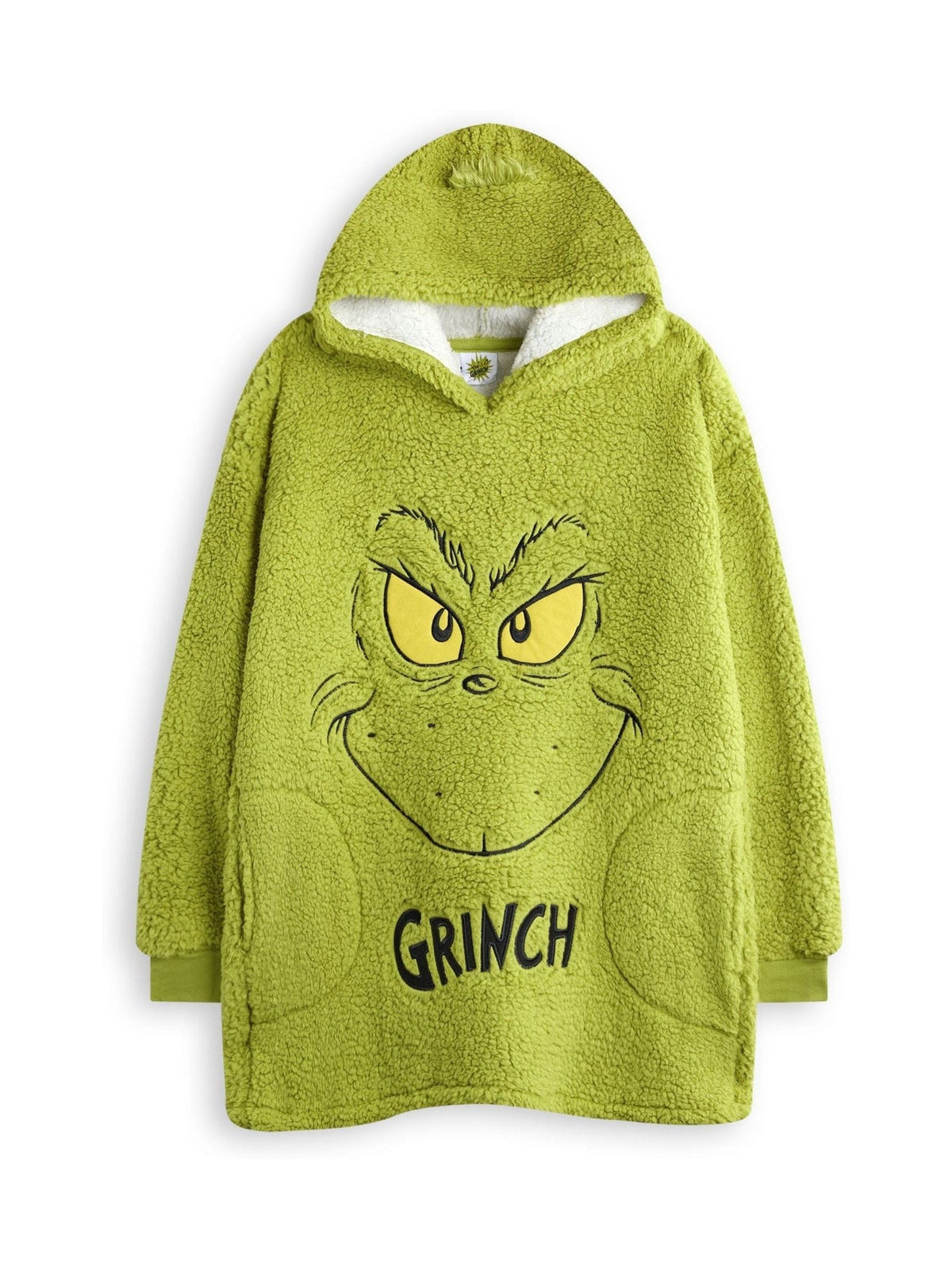 Dsiney Kidz - Vanilla Underground Green Kids Unisex The Grinch Blanket Hoodie image 1