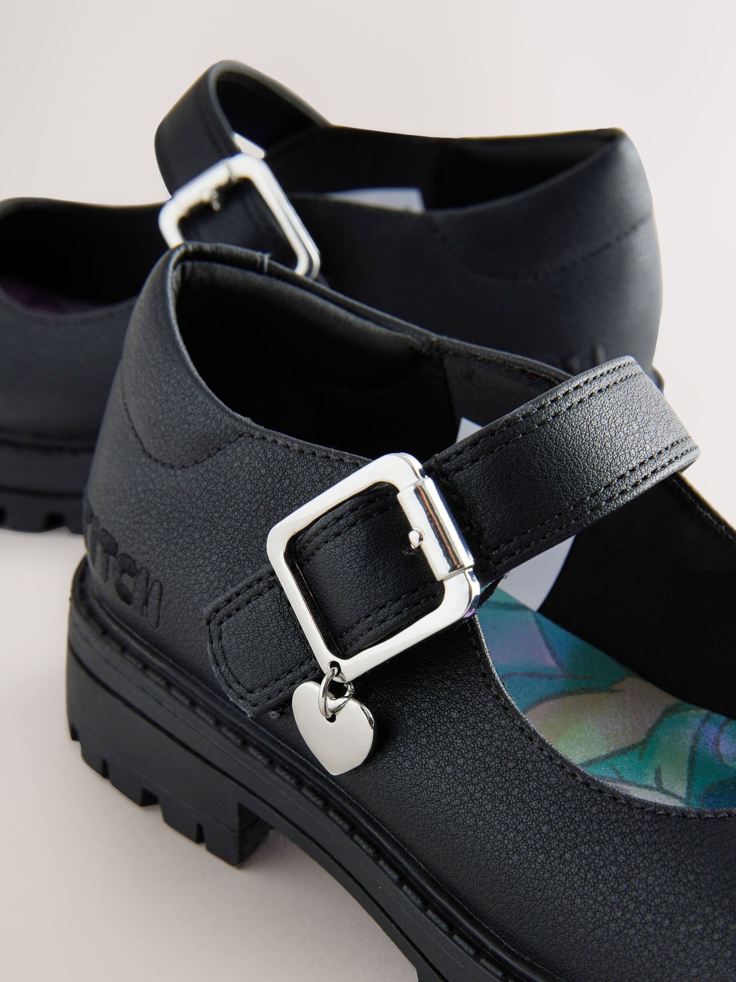Black Lilo & Stitch Mary Jane School Shoes image 5