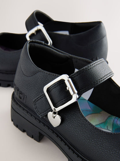 Black Lilo & Stitch Mary Jane School Shoes image 5