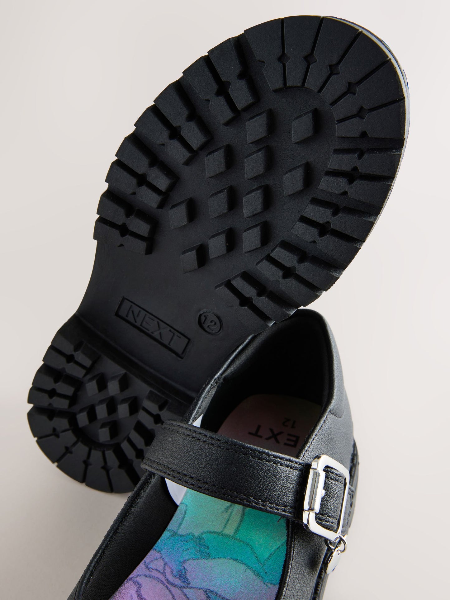 Black Lilo & Stitch Mary Jane School Shoes image 6