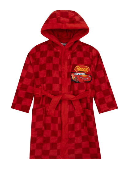 Character Red Disney Cars Pyjamas And Dressing Gown Set - image 8