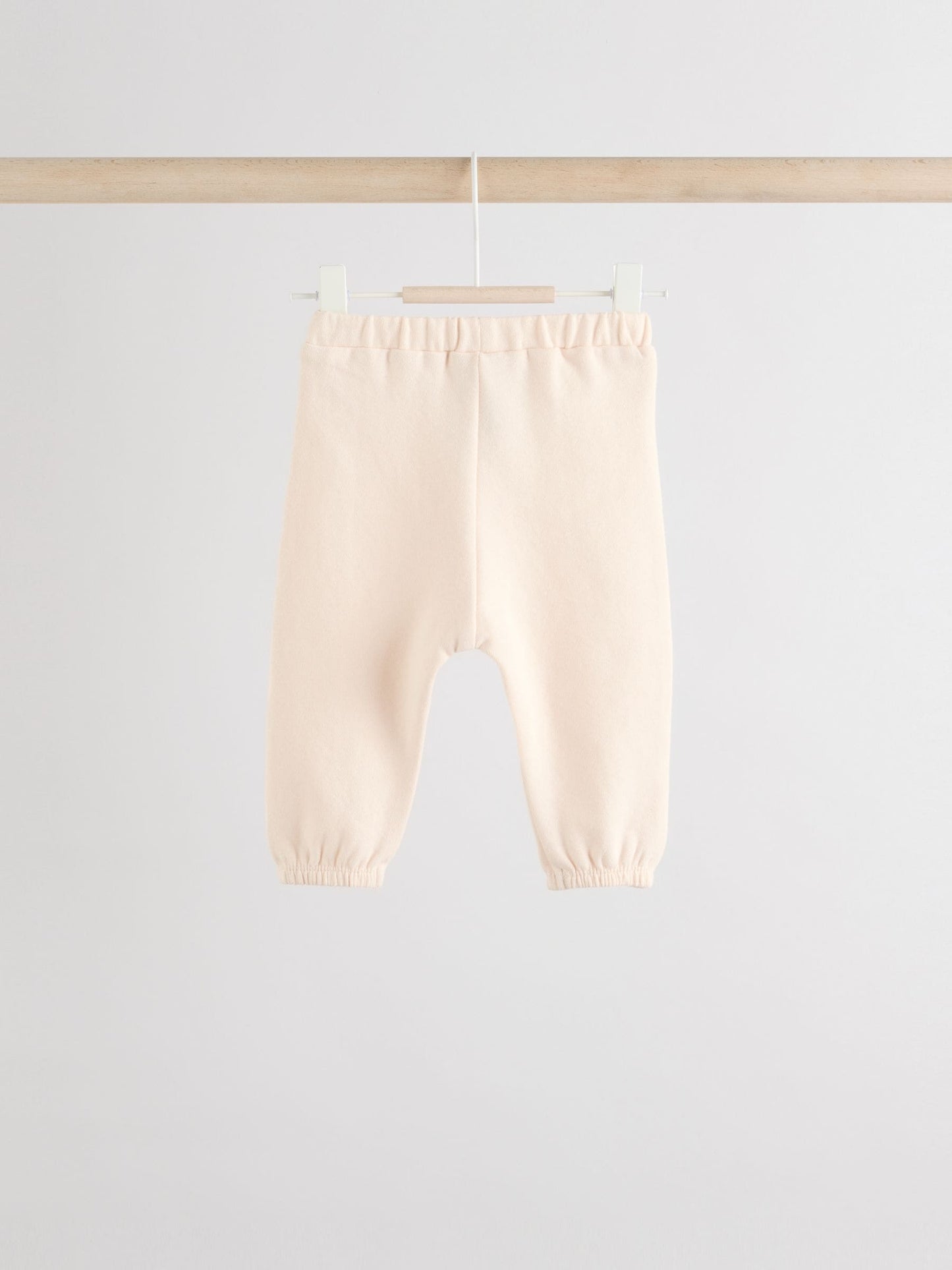 Cream/Pink Baby Sweatshirt & Joggers 6 Piece Set (0mths-2yrs) image 6