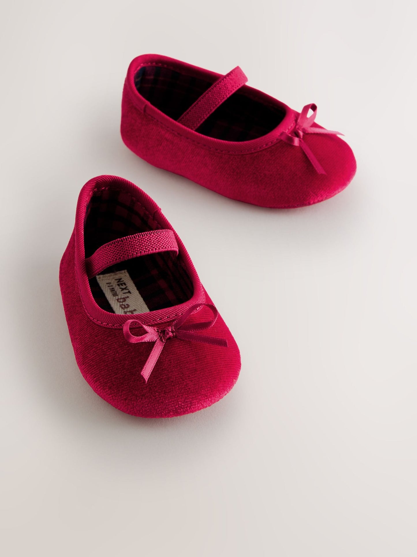Red Baby Ballet Shoes (0-18mths)