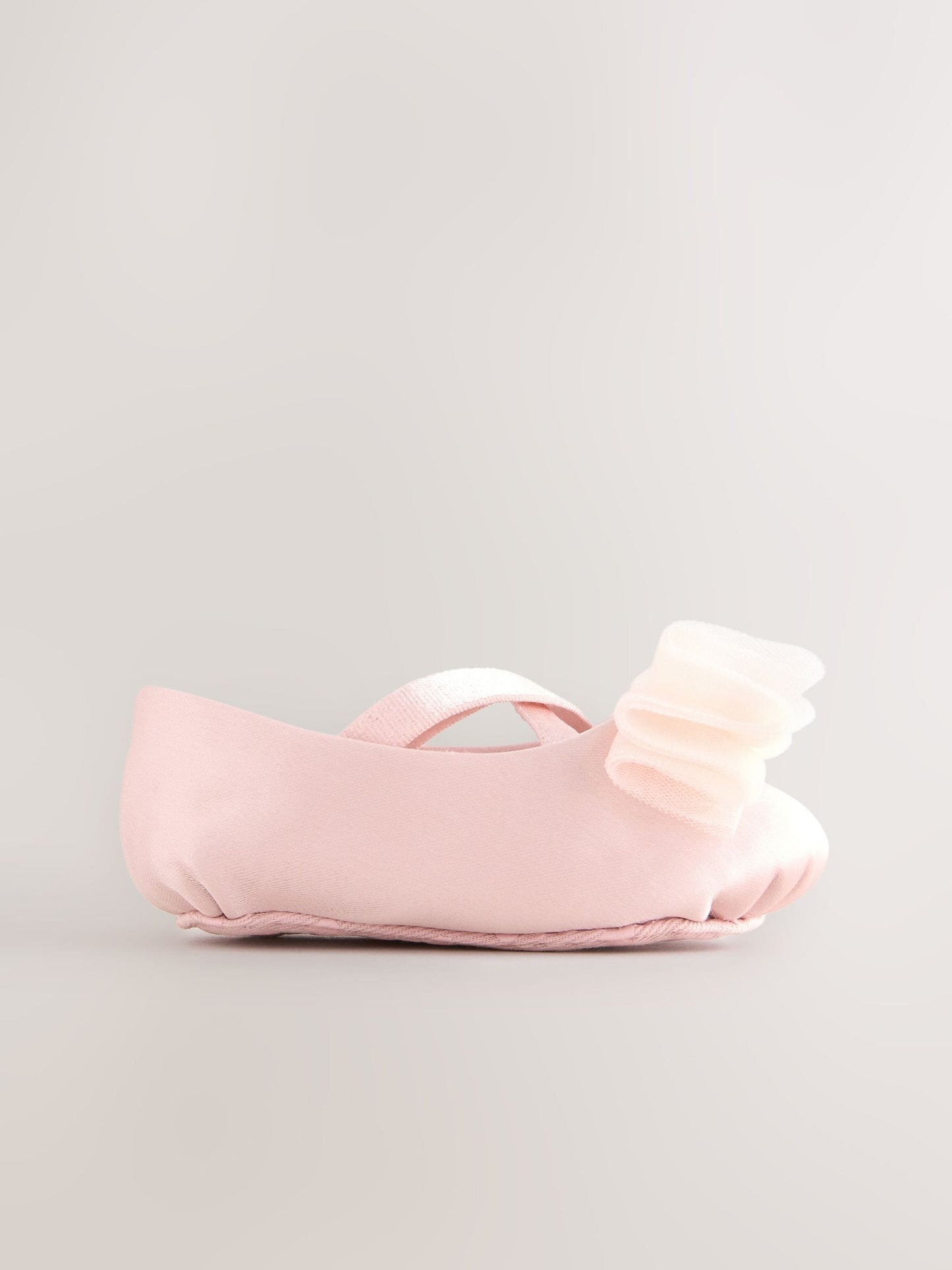 Pink Baby Bow Occassion Shoes (0-18mths) image 2