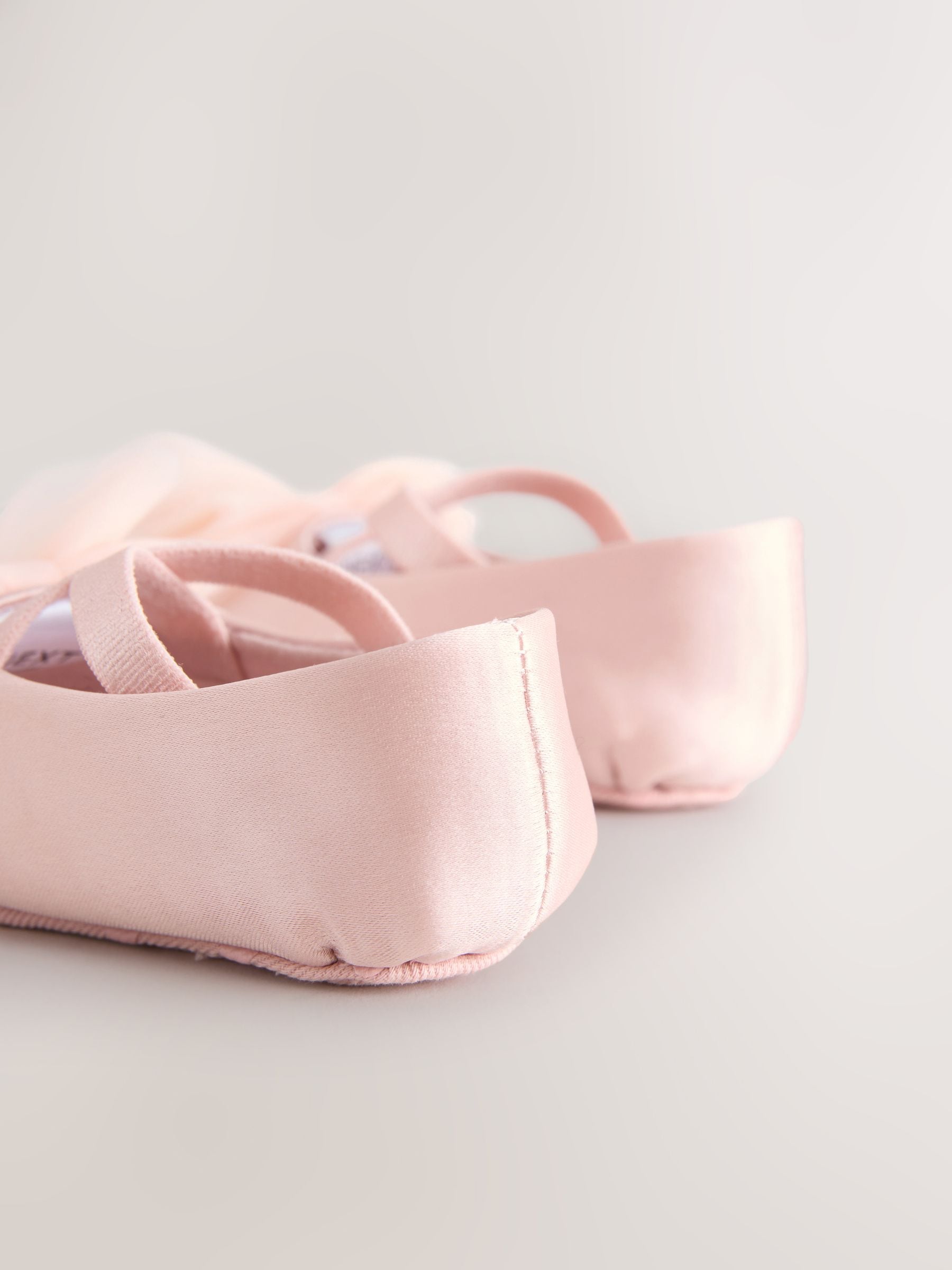 Pink Baby Bow Occassion Shoes (0-18mths) image 4