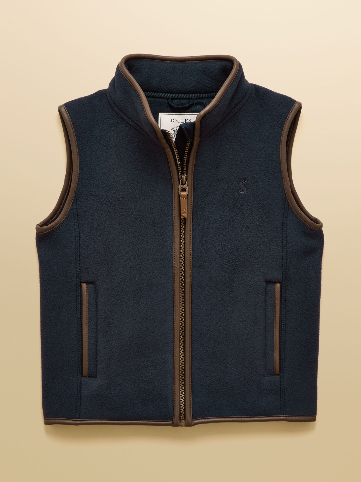 Dsiney Kidz - Joules Kids' Heritage Navy Blue Fleece Gilet image 1