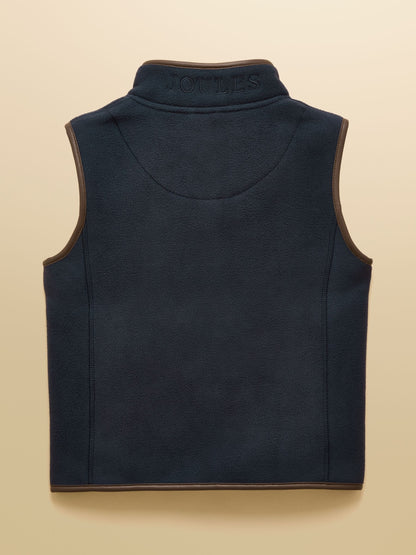 Dsiney Kidz - Joules Kids' Heritage Navy Blue Fleece Gilet image 2