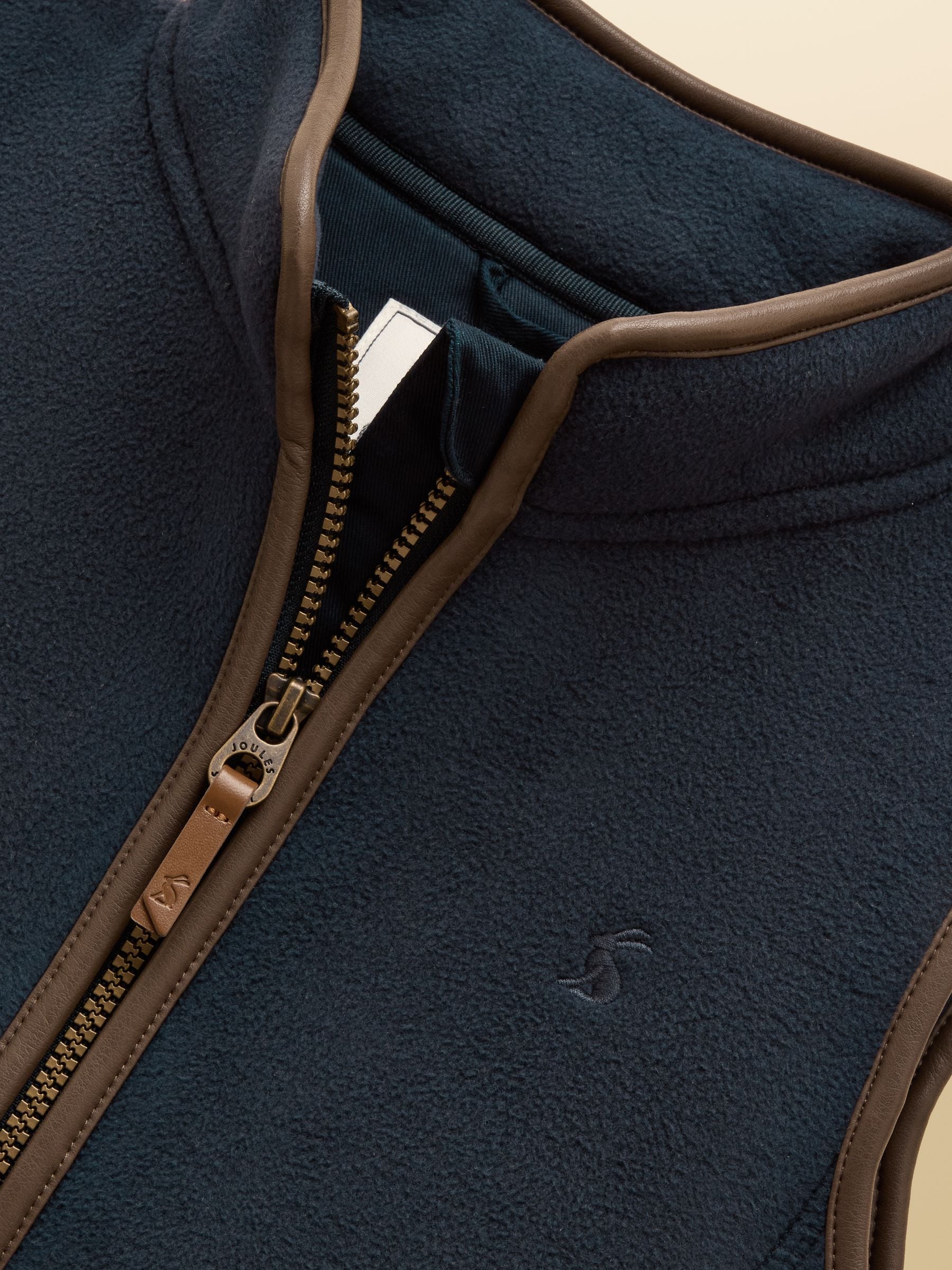 Dsiney Kidz - Joules Kids' Heritage Navy Blue Fleece Gilet image 3