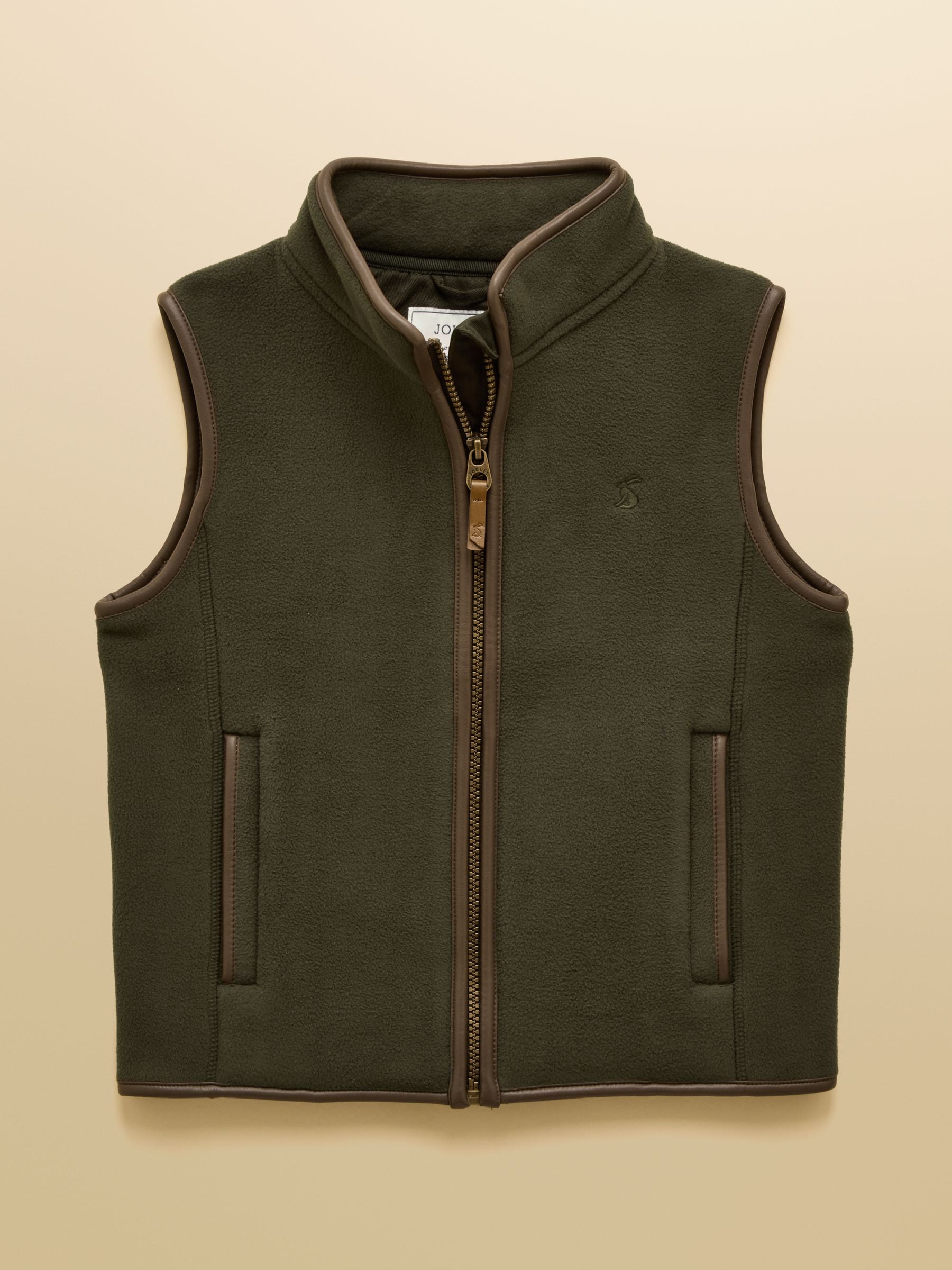 Dsiney Kidz - Joules Kids' Heritage Dark Green Fleece Gilet image 1