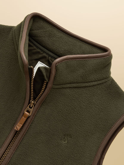 Dsiney Kidz - Joules Kids' Heritage Dark Green Fleece Gilet image 3