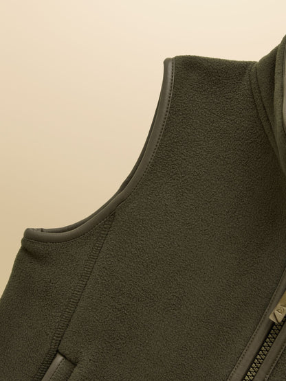 Dsiney Kidz - Joules Kids' Heritage Dark Green Fleece Gilet image 6