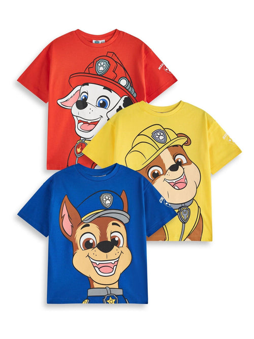 Vanilla Underground Red Paw Patrol T-Shirts 3 Pack image 1