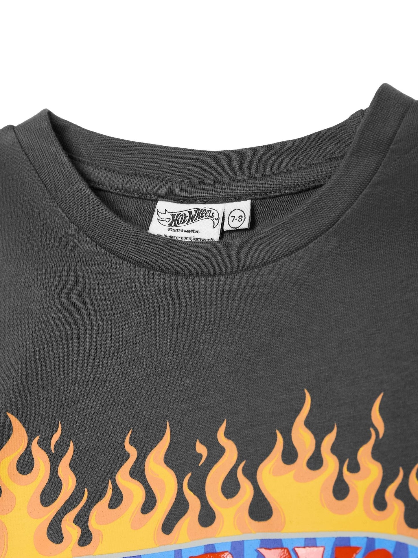 Dsiney Kidz - Vanilla Underground Grey Boys 100% Cotton Hot Wheels Skater T-Shirt image 3