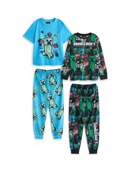 Dsiney Kidz - Vanilla Underground Black Minecraft Pyjamas 2 Pack image 1