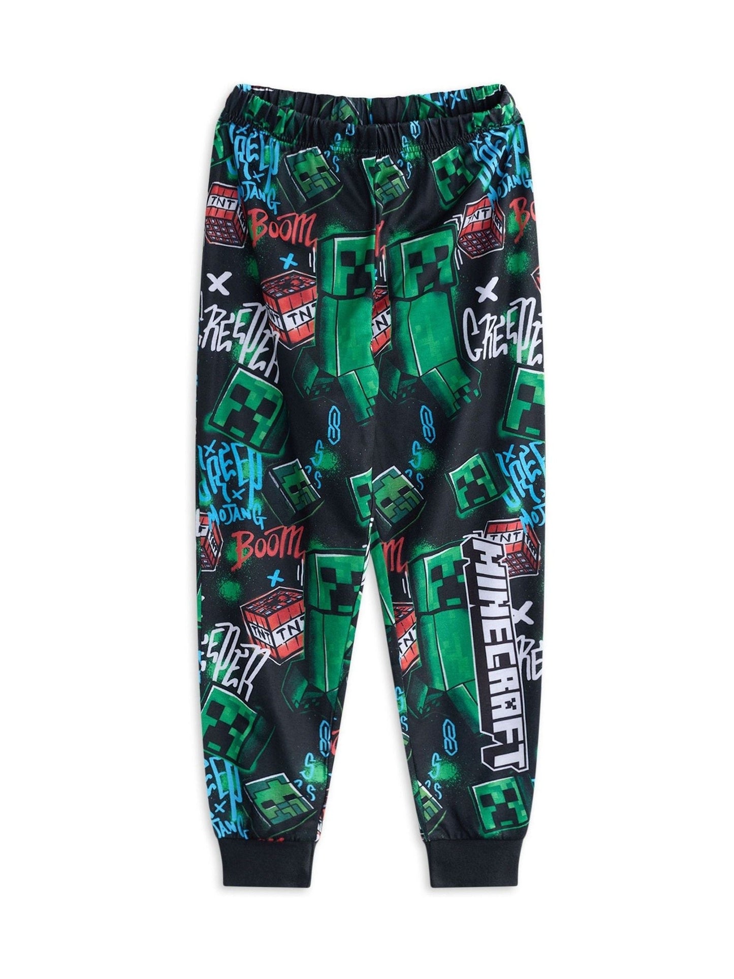 Dsiney Kidz - Vanilla Underground Black Minecraft Pyjamas 2 Pack image 3