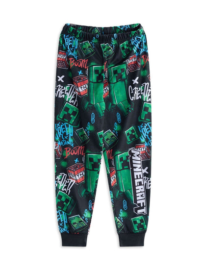 Dsiney Kidz - Vanilla Underground Black Minecraft Pyjamas 2 Pack image 3