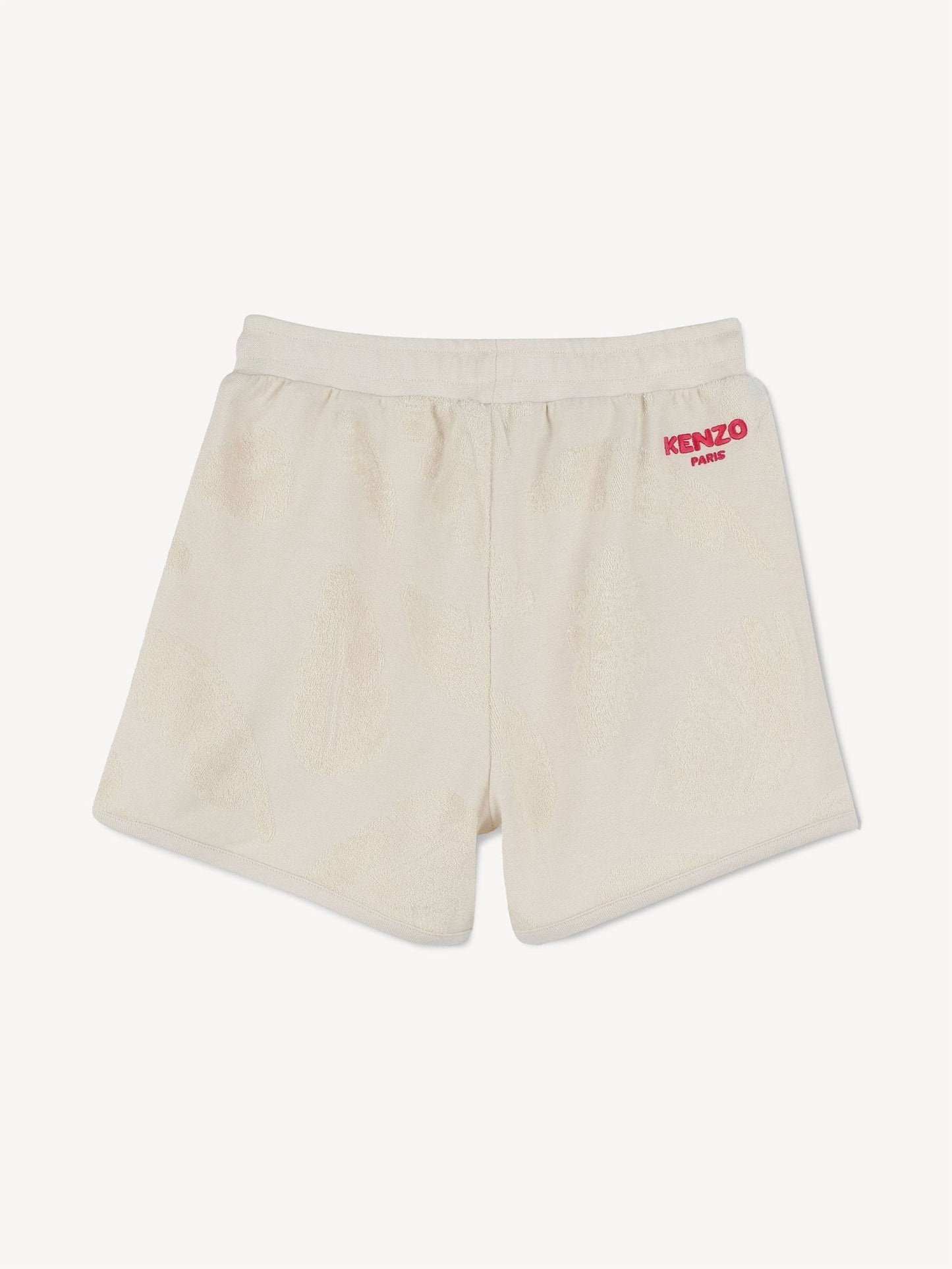 KENZO KIDS Natural Logo Palm Tree Tank Top And Shorts Set image 4