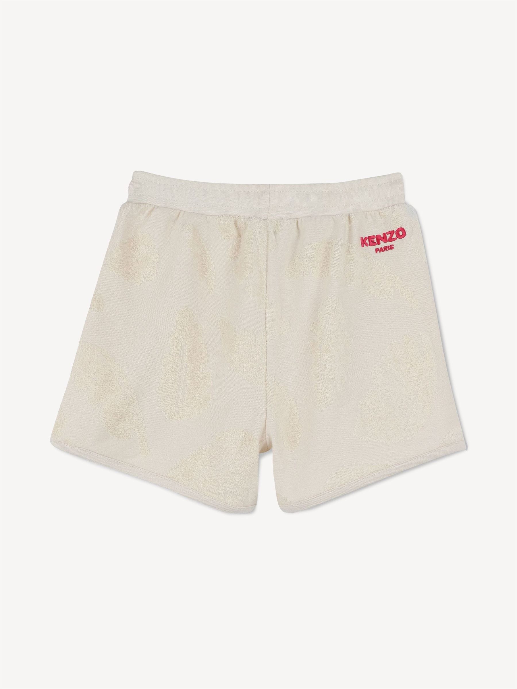 KENZO KIDS Natural Logo Palm Tree Tank Top And Shorts Set image 4