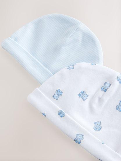 Blue Baby Premature Sleepsuit Set 6 Piece (0-0mths)