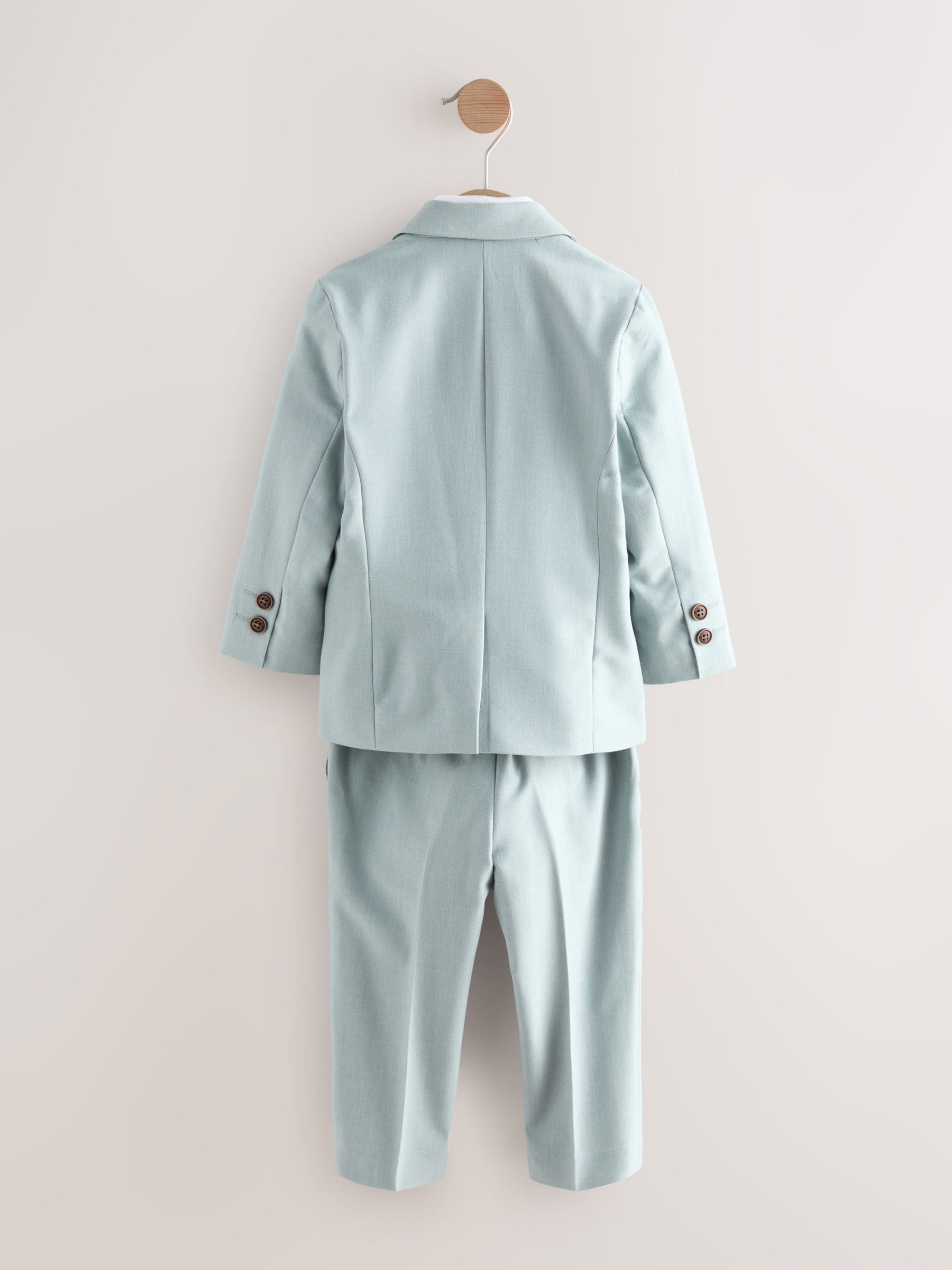 Blue Blazer Shirt Trousers and Bow Tie Set (3mths-9yrs) image 6