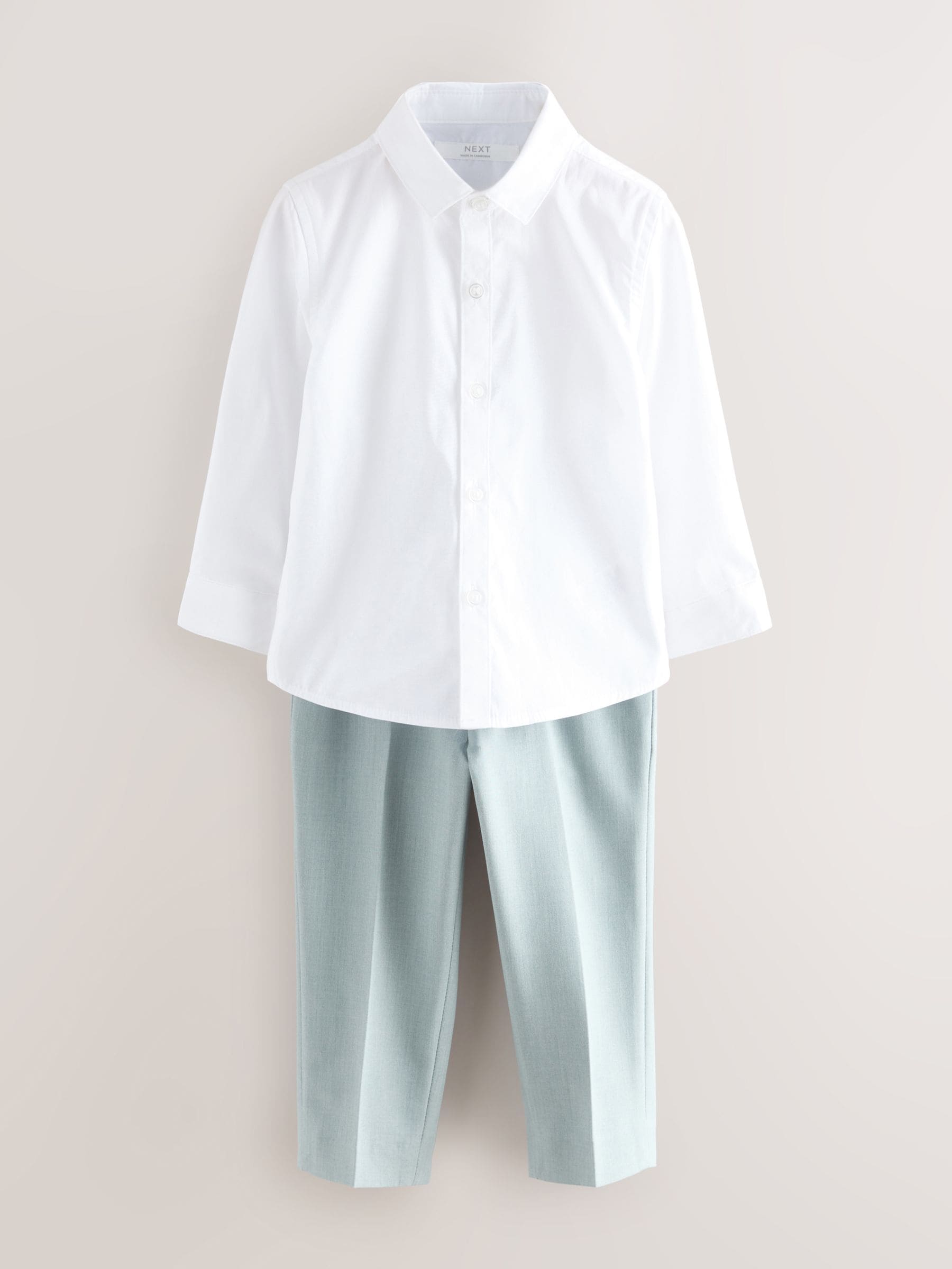 Dsiney Kidz - Blue Blazer, Shirt & Trouser Set Blazer Shirt Trousers and Bow Tie Set (3mths-12yrs) image 6
