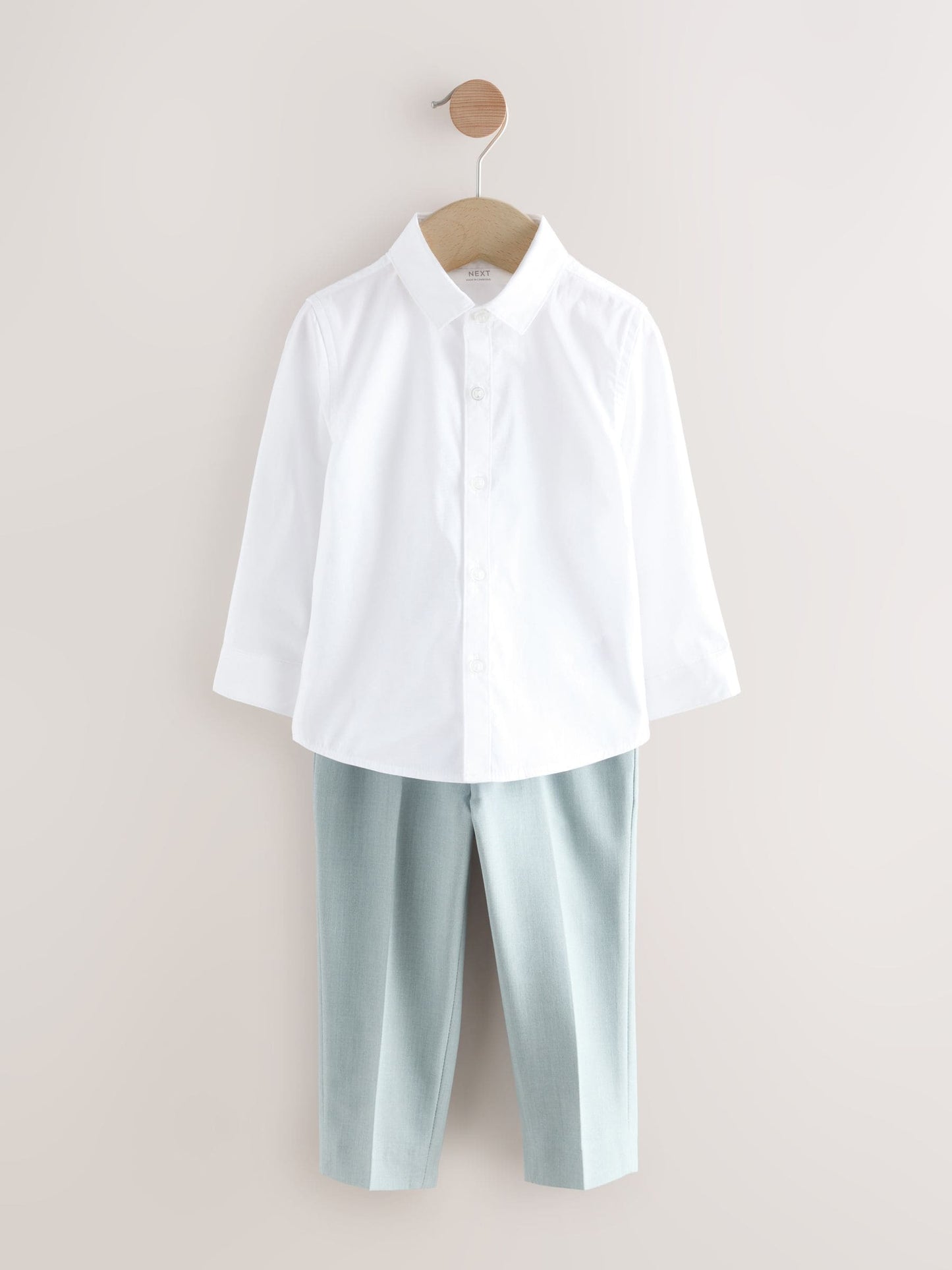 Blue Blazer Shirt Trousers and Bow Tie Set (3mths-9yrs) image 7