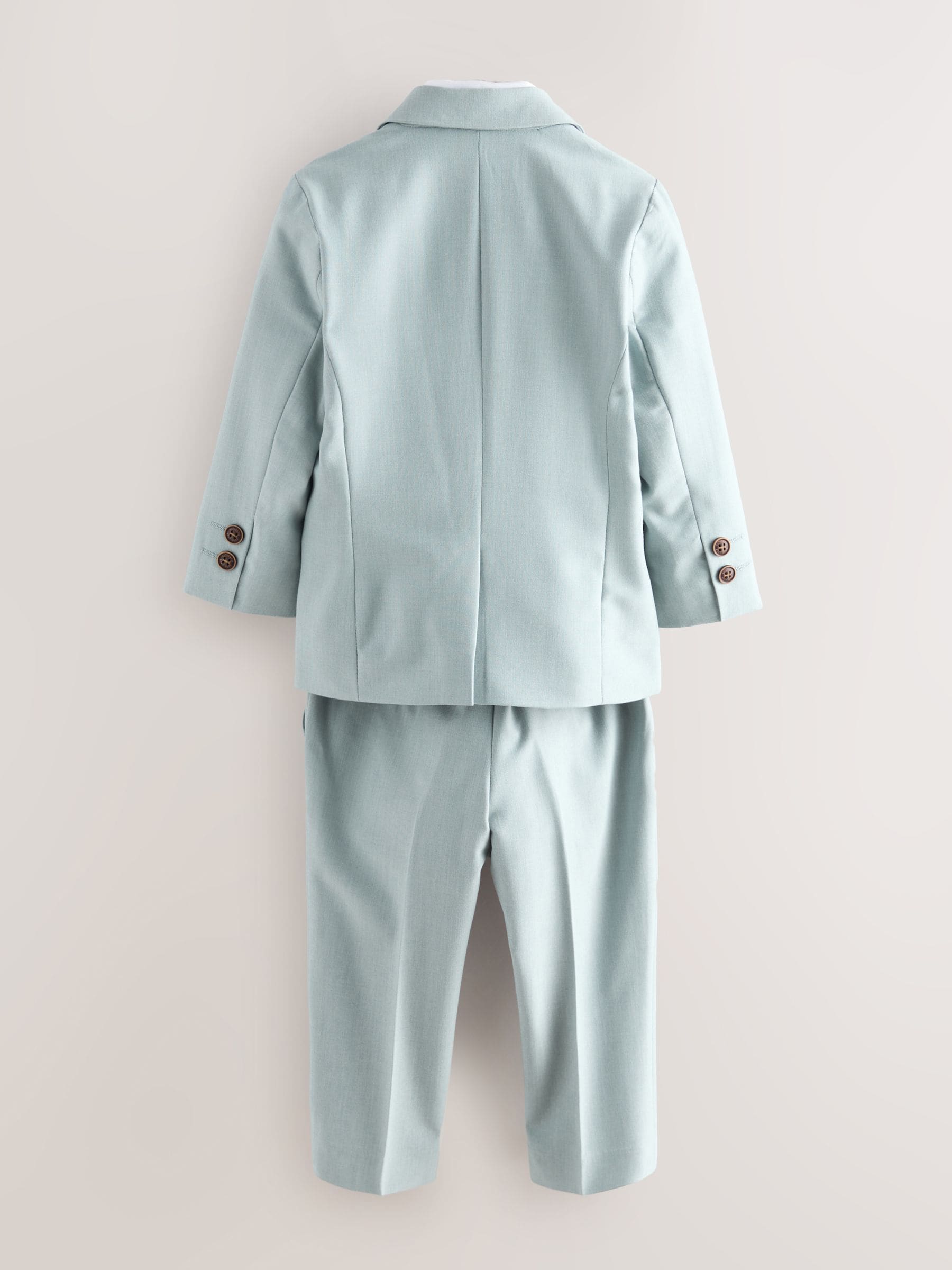 Dsiney Kidz - Blue Blazer, Shirt & Trouser Set Blazer Shirt Trousers and Bow Tie Set (3mths-12yrs) image 7