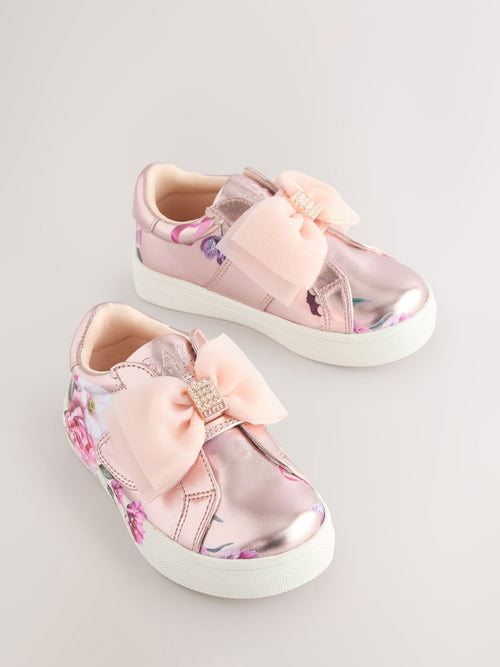 Baker by Ted Baker Girls Organza Corsage Trainers image 1