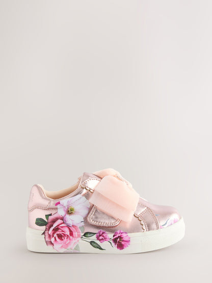Baker by Ted Baker Girls Organza Corsage Trainers image 2