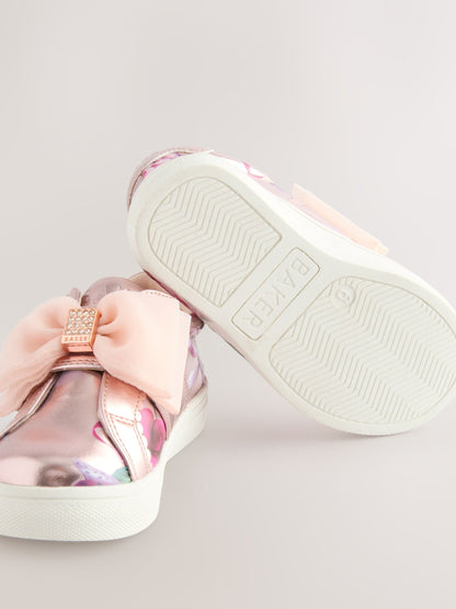 Baker by Ted Baker Girls Organza Corsage Trainers image 3
