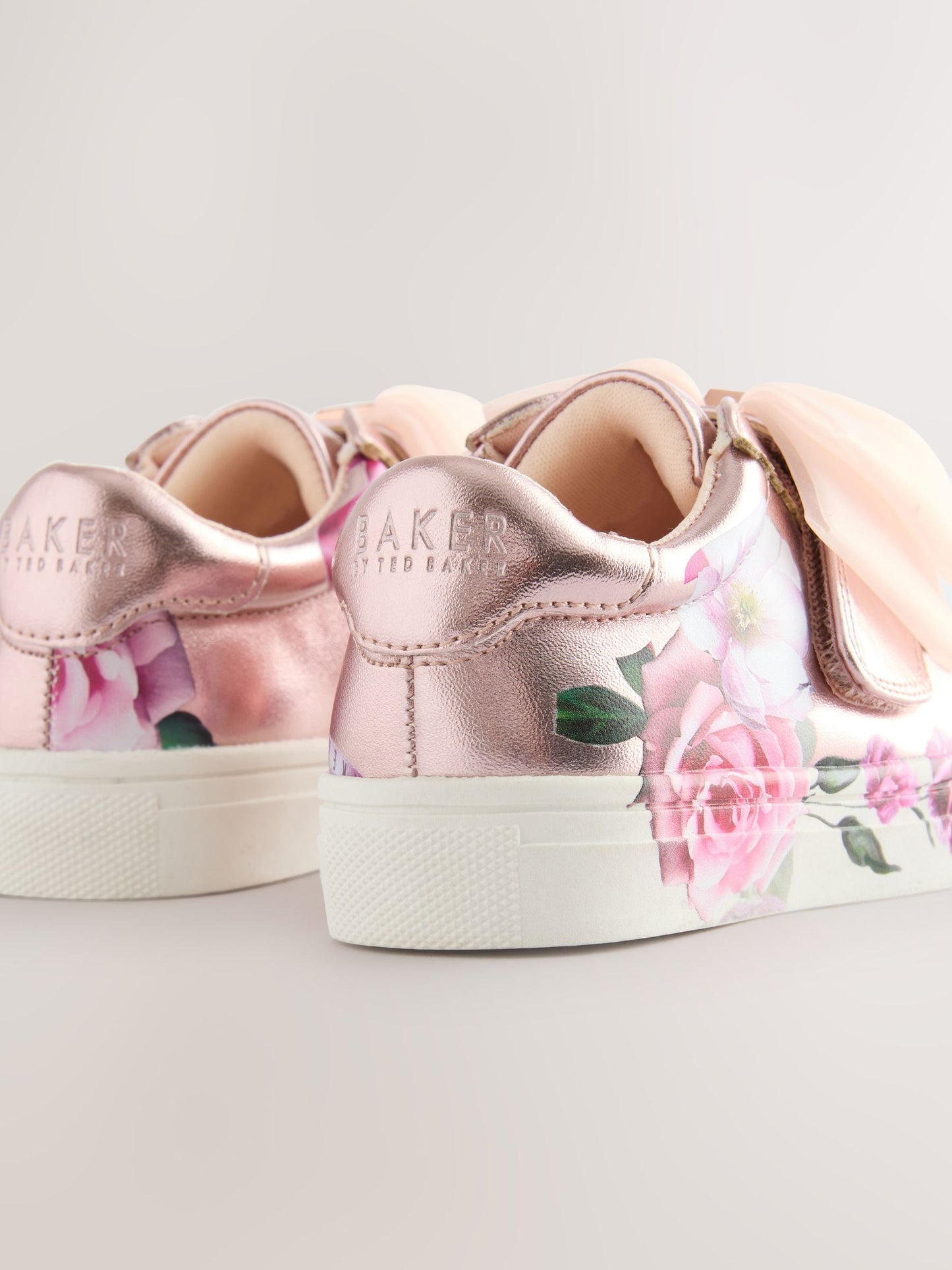 Baker by Ted Baker Girls Organza Corsage Trainers image 5