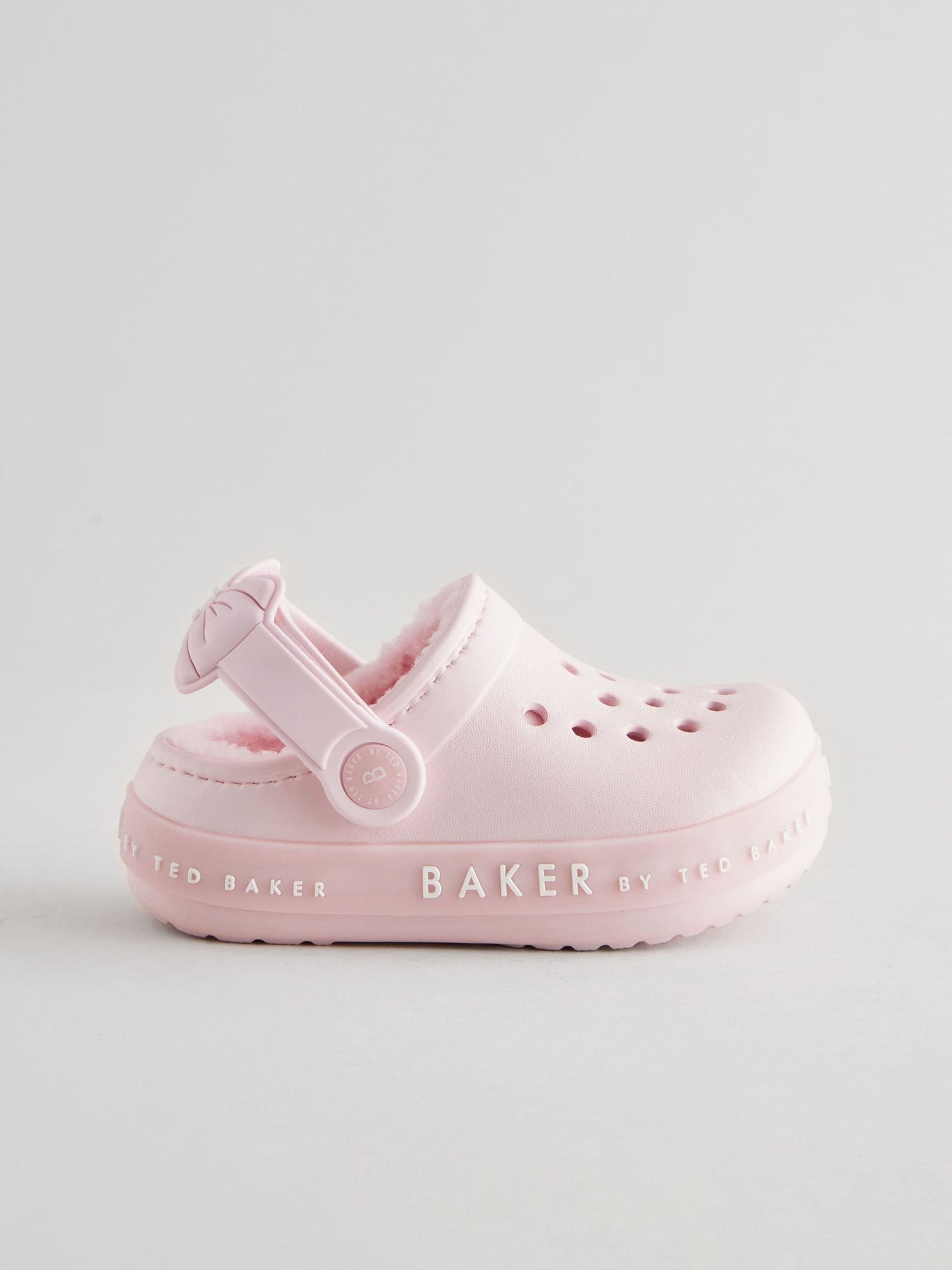 Baker by Ted Baker Girls Borg Lined Clog Slippers