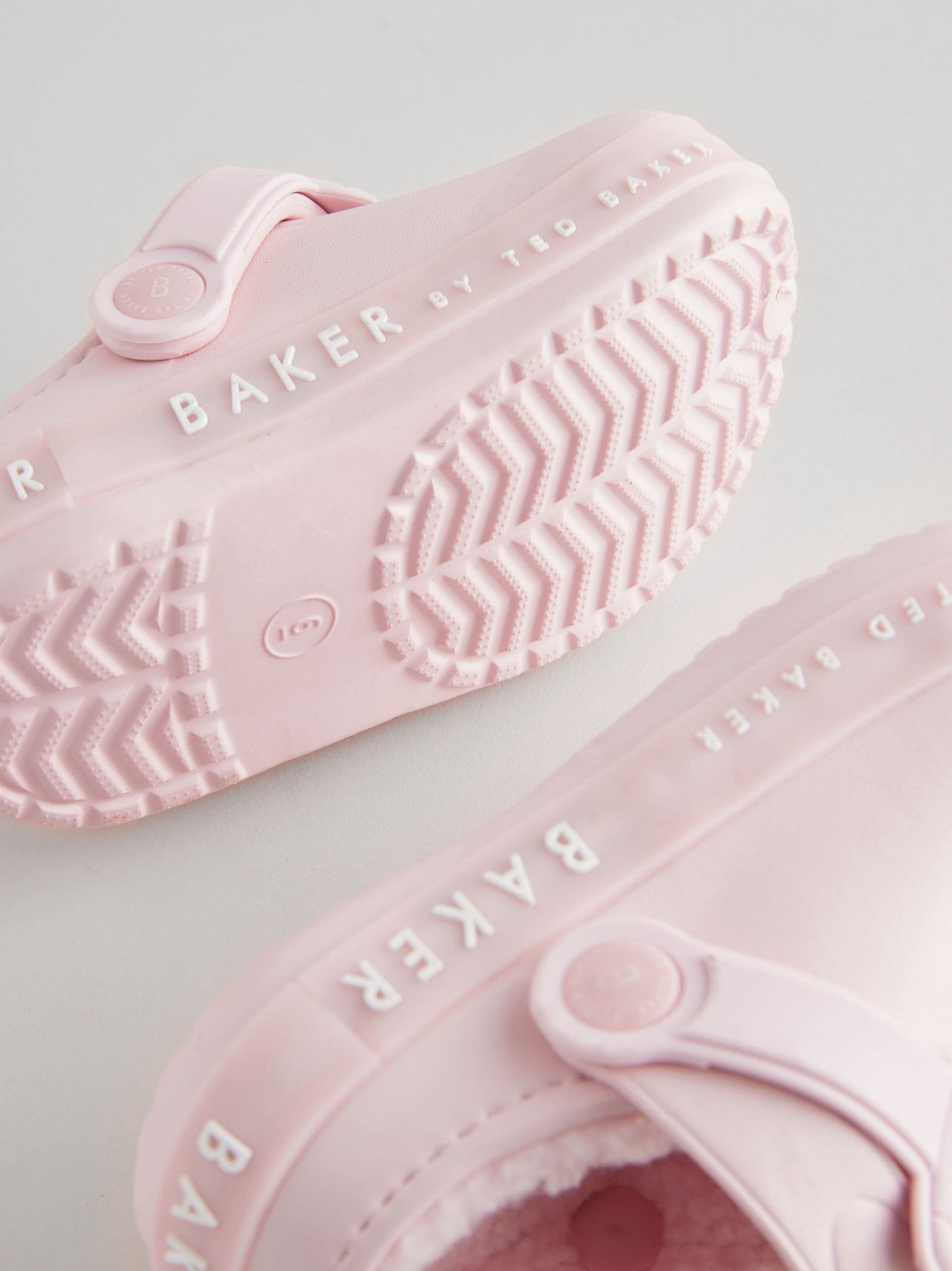Baker by Ted Baker Girls Borg Lined Clog Slippers