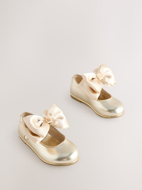 Baker by Ted Baker Girls Mary Jane Bow Occasion Shoes image 1