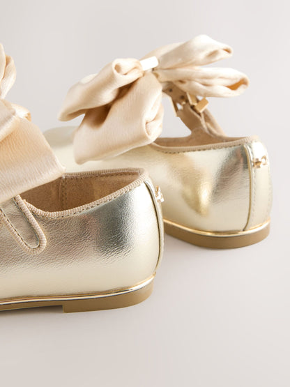 Baker by Ted Baker Girls Mary Jane Bow Occasion Shoes image 6