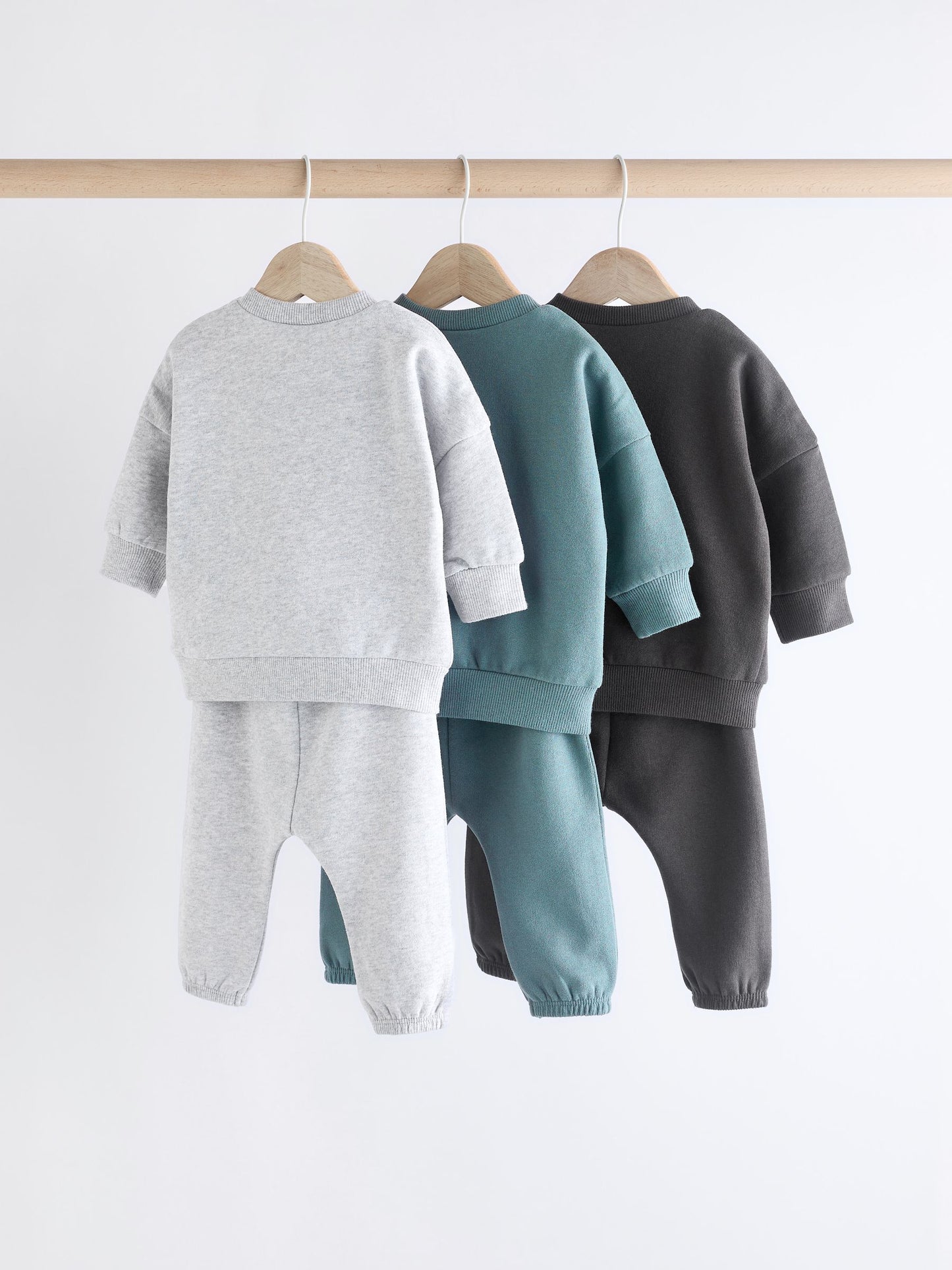 Dsiney Kidz - Monochrome Baby Sweatshirt and Joggers Set 6 Piece (0mths-3yrs) image 8