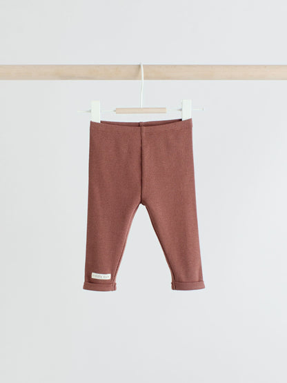 Navy/Brown Bear Tops and Leggings 6 Piece Baby Set (0mths-3yrs) image 3