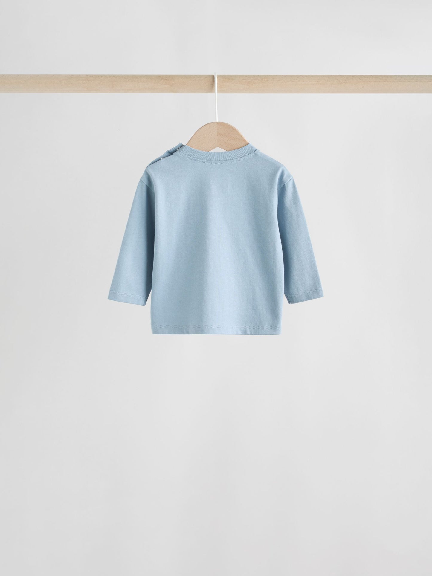Blue Baby Long Sleeve T-Shirts 4 Pack (0mths-2yrs) image 7