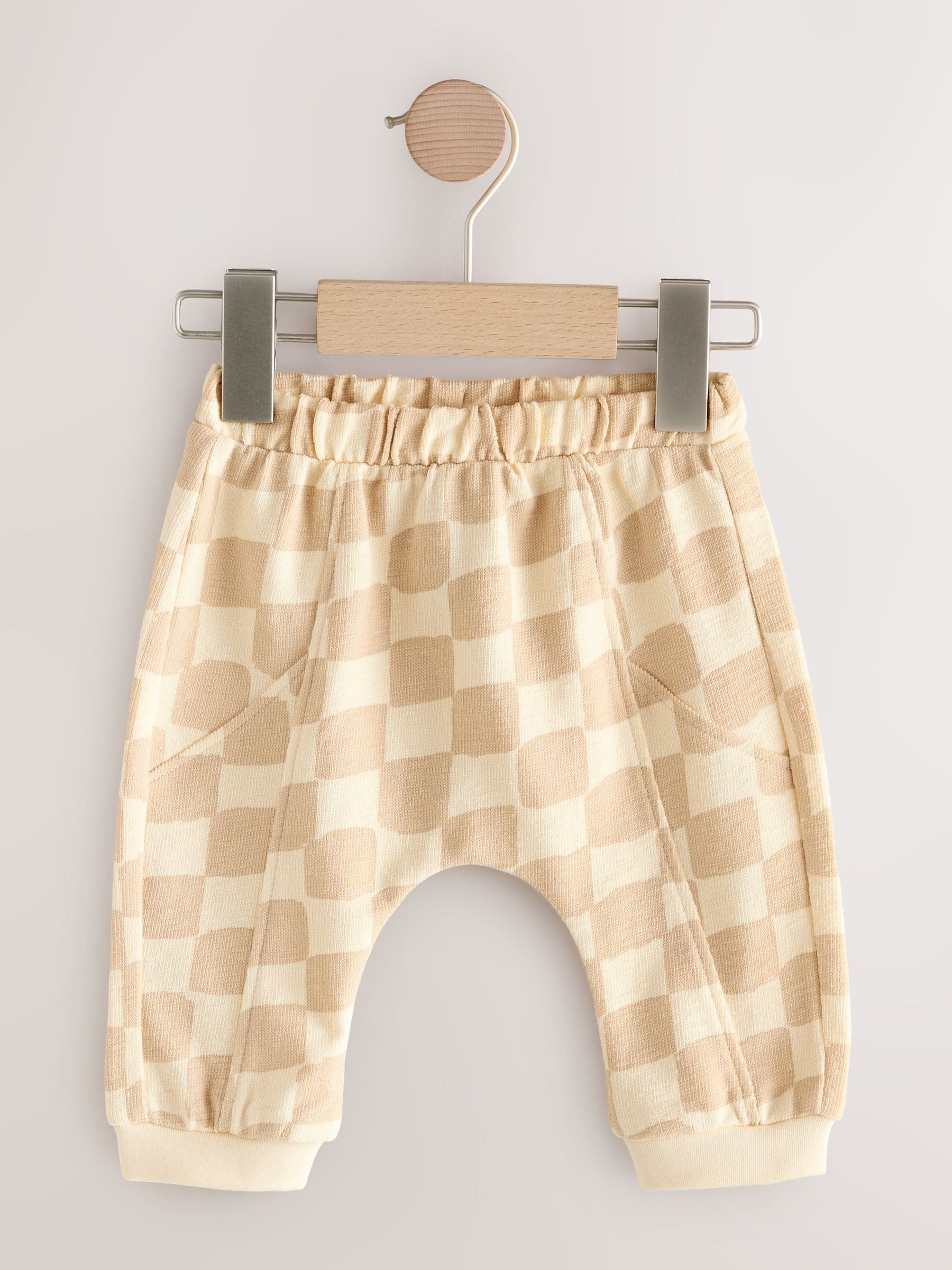 Mono Checkerboard Joggers Baby 3 Pack (0mths-2yrs) image 2