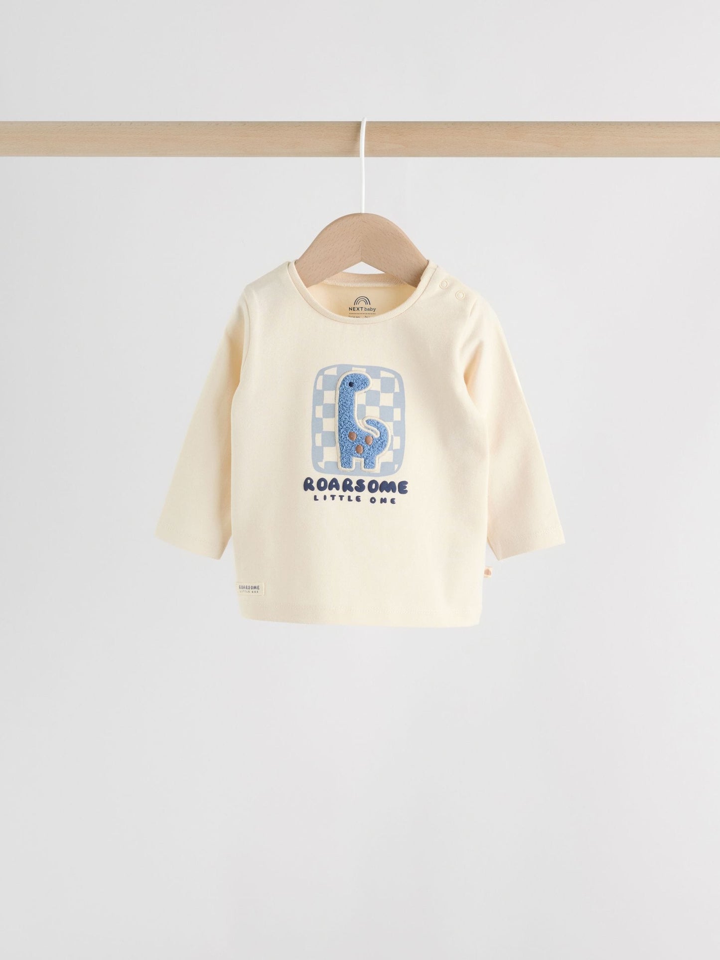 Blue Dinosaur Baby Top and Leggings Set 2 Piece (0mths-3yrs) image 2