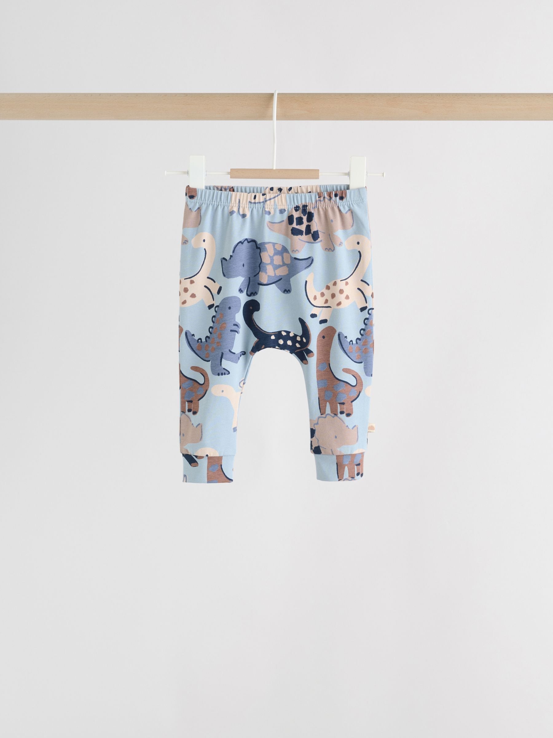 Blue Dinosaur Baby Top and Leggings Set 2 Piece (0mths-3yrs) image 3