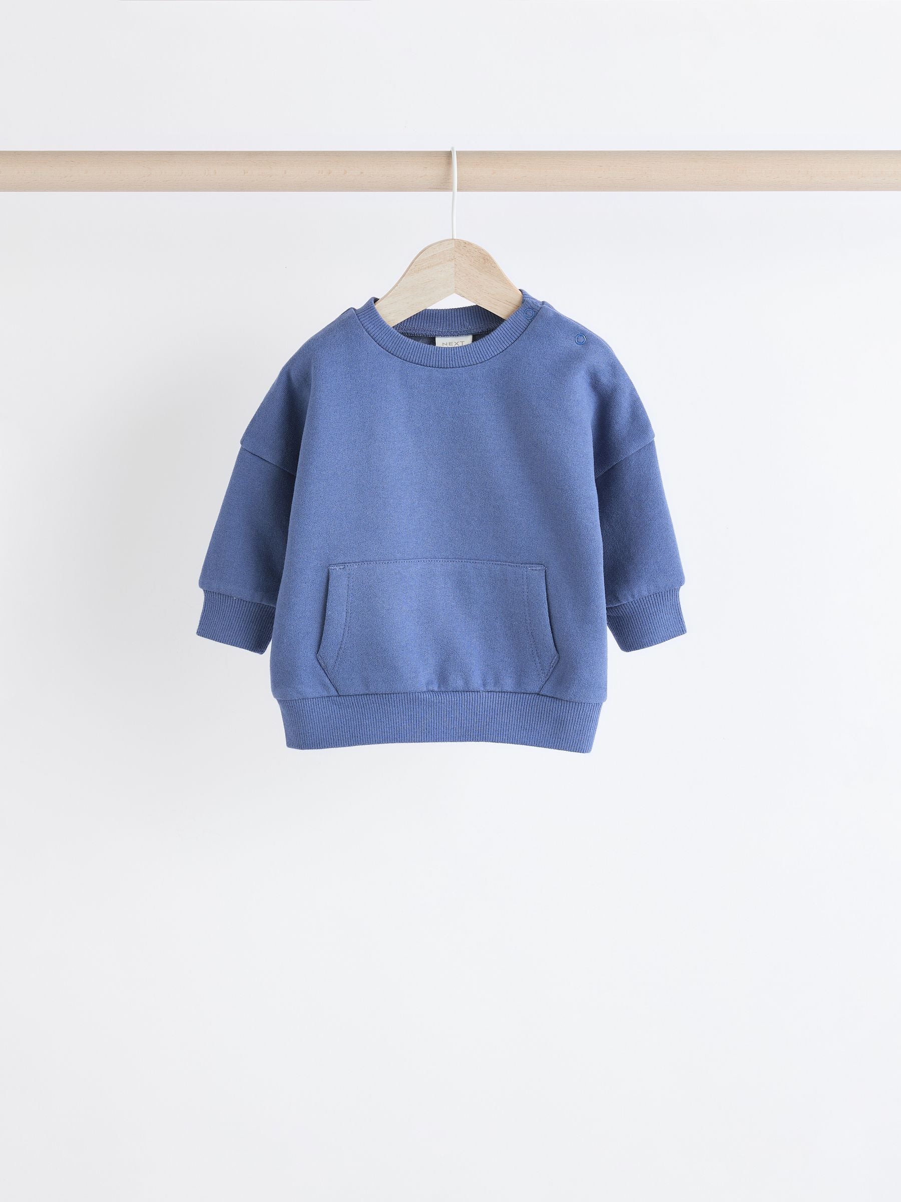Blue Baby Sweatshirt and Joggers Set 6 Piece (0mths-3yrs) image 4