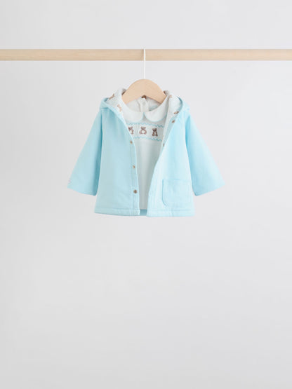 Dsiney Kidz - Blue Bear Baby Jersey Jacket, Bodysuit and Leggings 3 Piece Set (0mths-2yrs) image 5