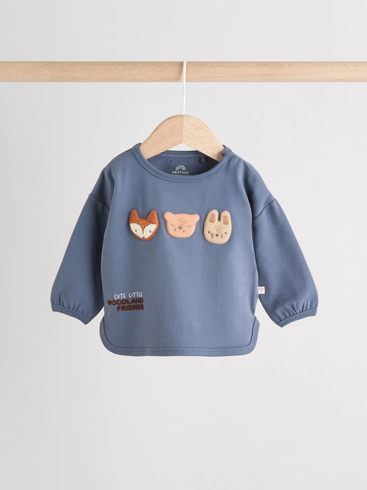 Blue Woodland Baby Top and Leggings Set 2 Piece (0mths-3yrs) image 2