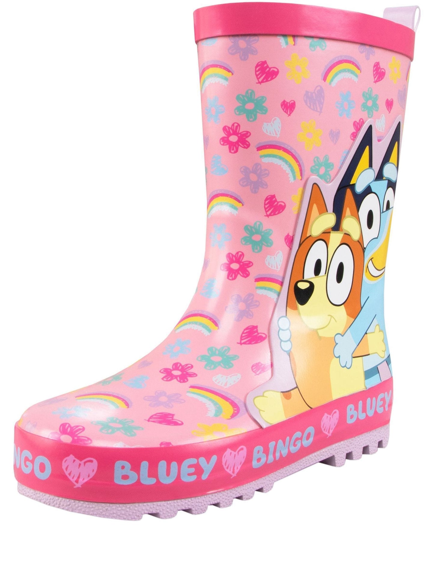 Character Pink Bluey And Bingo Wellies image 3