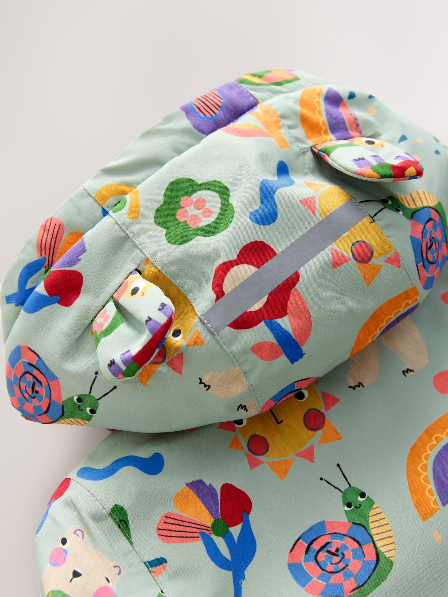 Green Character Waterproof Jacket (3mths-7yrs)