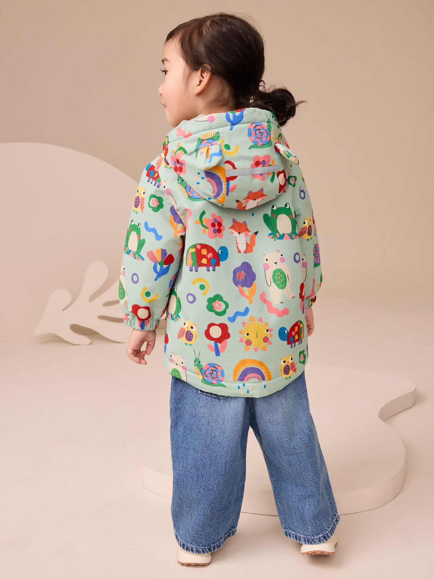 Green Character Waterproof Jacket (3mths-7yrs)