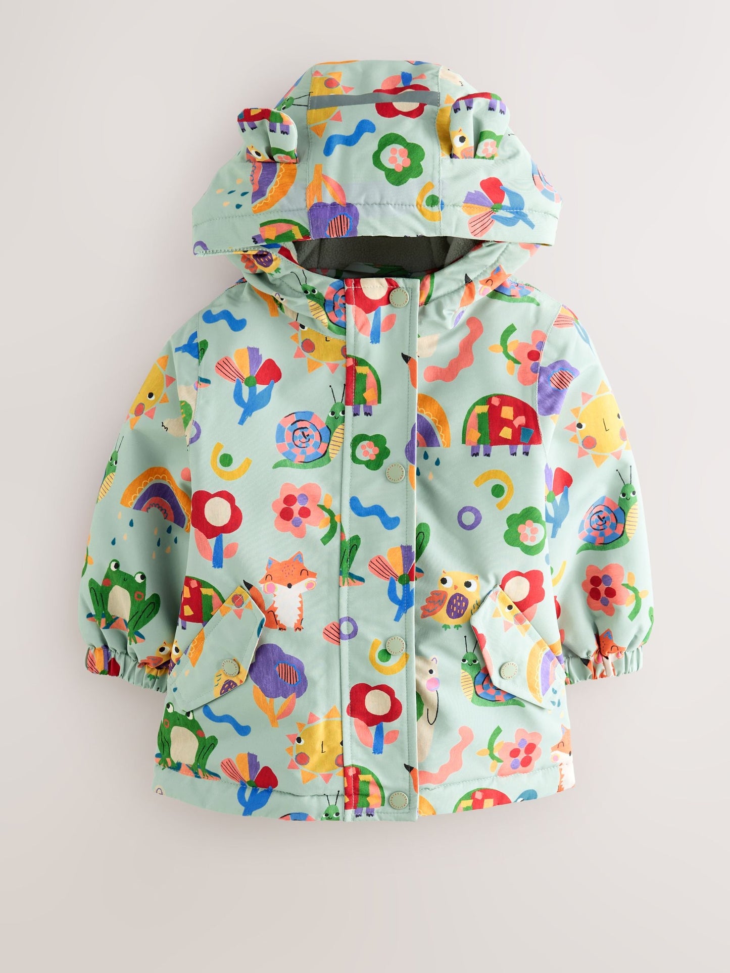 Green Character Waterproof Jacket (3mths-7yrs)