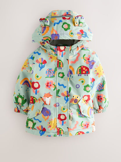 Green Character Waterproof Jacket (3mths-7yrs)
