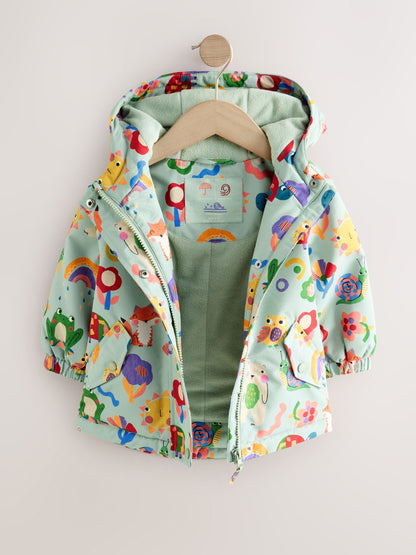 Green Character Waterproof Jacket (3mths-7yrs)